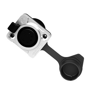 Панельный разъем Seetronic K5F2C-W XLR тип D, "мама"