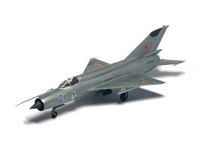 Сборная модель ZVEZDA Советский истребитель МиГ-21БИС, 1/72