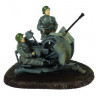Немецкое 20-мм зенитное орудие FLAK-38 с расчетом 1/72