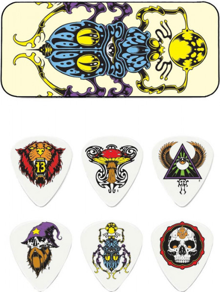 DUNLOP BL115T.73 Alan Forbes Series 2 Pick Tin набор медиаторов