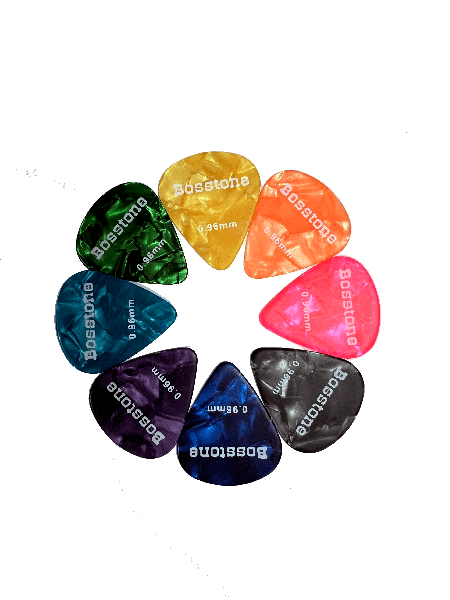 Bosstone GP-A0.96 Медиатор, целлулоид, 0.96 толстый, 100 шт