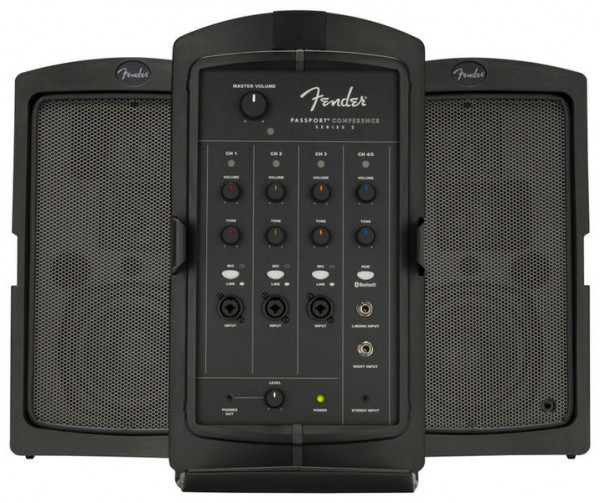 FENDER Passport® Conference Series 2 Black 230V EU активная переносная акустическая система 175W