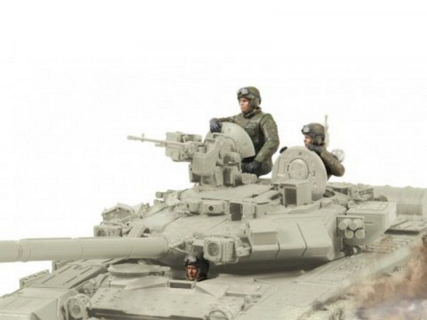 Сборная модель ZVEZDA Современные танкисты в боевом защитном костюме (ковбой), 1/35