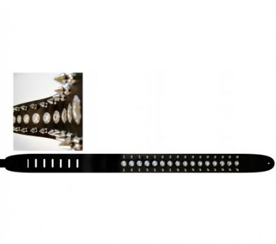 Perri's P25SPIKE-553 - ремень для гитары кожаный