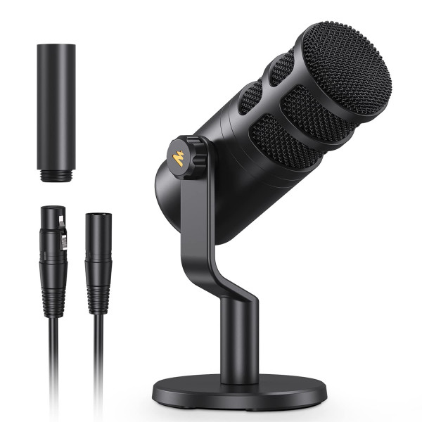 Динамический микрофон Maono PD100 кабель XLR