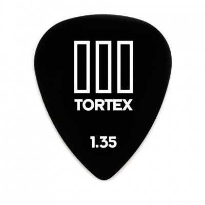 DUNLOP 462P1.35 Tortex TIII набор медиаторов 1.35 мм 12 шт