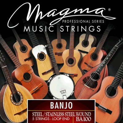 Струны для 5-струнного банджо Magma Strings BA100