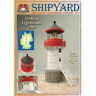 Сборная картонная модель Shipyard маяк Gellen Lighthouse (№48), 1/87