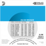 Струны для 12-струнной гитары D'ADDARIO EJ36 бронза 80/20, Light 10-47