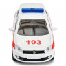 Легковой автомобиль Siku 1411RUS Скорая медицинская служба, белый