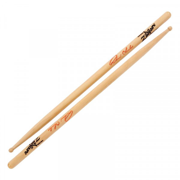 ZILDJIAN ZASDC DENNIS CHAMBERS ARTIST SERIES барабанные палочки с деревянным наконечником, именные, материал: орех
