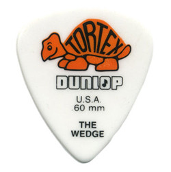 DUNLOP 424P.60 TORTEX Wedge набор медиаторов 0.6 мм, 12 шт