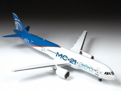 Сборная модель ZVEZDA Пассажирский авиалайнер МС-21-300, 1/144