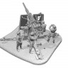 Сборные солдатики ZVEZDA Немецкое зенитное орудие FLAK-36 с расчетом, 1/72