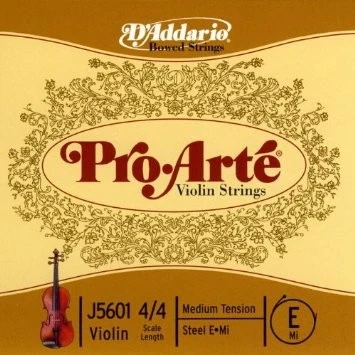 Одиночная струна E для скрипки 4/4 D'Addario J5601 4/4M