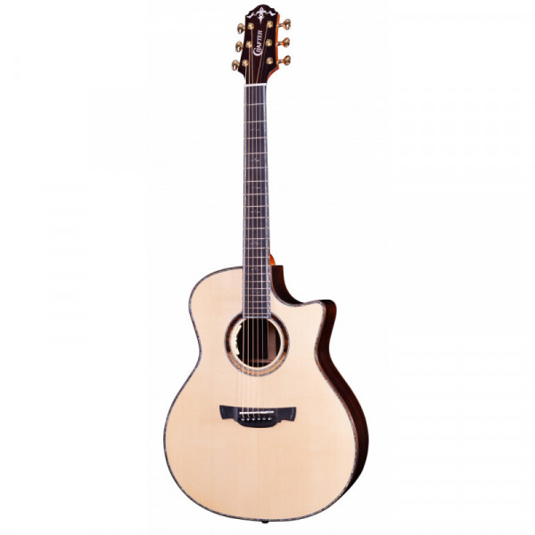 Crafter GLXE 7000/RS кейс электроакустическая гитара