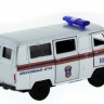 Машина "АВТОПАНОРАМА" инерц. УАЗ-452 (МЧС) 1/50, в/к 12*7*5,5 см