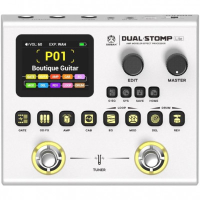 Процессор эффектов SORAN JME-02 Dual Stomp Lite