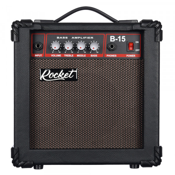 Комбоусилитель для бас гитары ROCKET B-15
