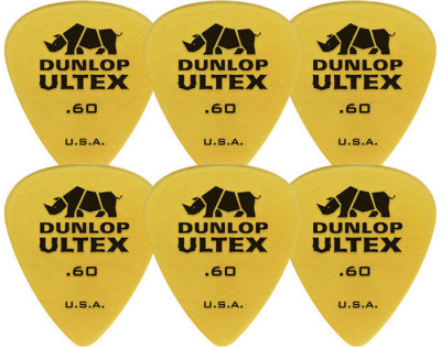DUNLOP 421P.60 Ultex Standard набор медиаторов 6 шт