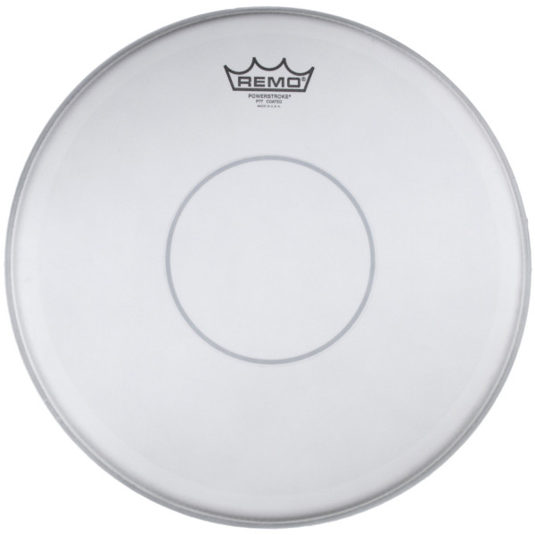 REMO P7-0114-C2 Batter, POWERSTROKE® 77, Coated, 14' Diameter, Open Channel, Clear Dot двухслойный пластик с напылением, с усил