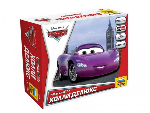 Сборная модель ZVEZDA "Тачки" Холли Делюкс, 1/43