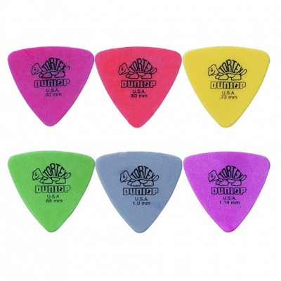 DUNLOP 4310 Tortex Triangle набор медиаторов 216 шт