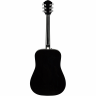 FENDER FA-125 DREADNOUGHT BLACK WN акустическая гитара с чехлом
