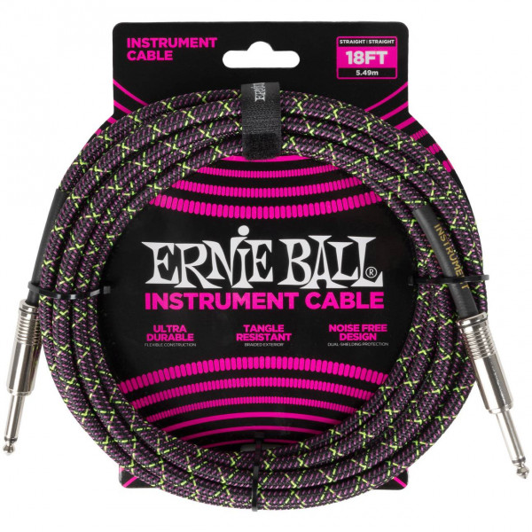 Инструментальный кабель ERNIE BALL 6431, 5.49м
