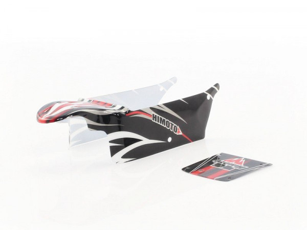 Кузов багги для автомоделей Himoto E18DB, E18DBL черный