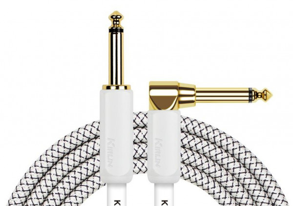 Кабель инструментальный Kirlin IWB-202WEGL 6M WT