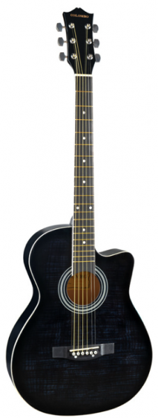 Colombo LF-3800 TBK акустическая гитара с вырезом