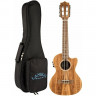 LANIKAI ACST-6CET укулеле-тенор 6-струнная электроакустическая с чехлом