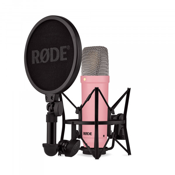 Студийный микрофон RODE NT1 SIGNATURE PINK кардиоидный Студийный микрофон RODE NT1 SIGNATURE PINK кардиоидный