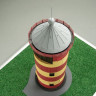 Сборная картонная модель Shipyard маяк Pilsumer Lighthouse (№45), 1/87