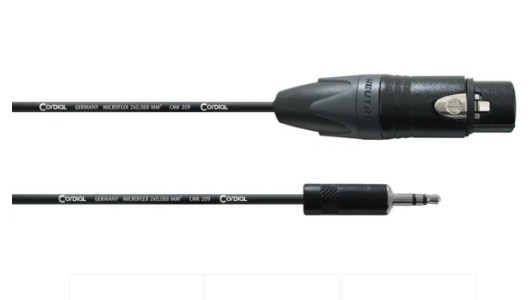 Микрофонный кабель Cordial CPM 3 FW-UNB