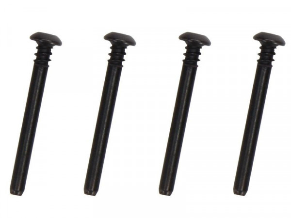 Винт с головкой под шестигранник, полукруглый, с резьбой у основания 4 шт.