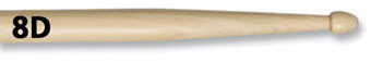 Барабанные палочки VIC FIRTH 8D