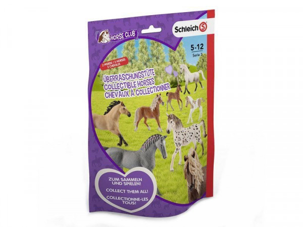 Фигурка Schleich Пакетик-сюрприз с 2 фигурками Horse Club Serie 3
