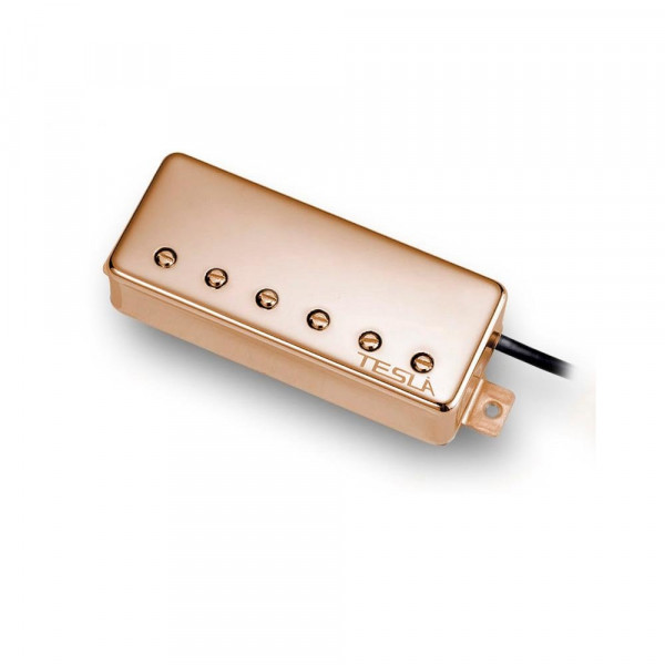 Звукосниматель Tesla OPUS-3/GD/BR Bridge для электрогитары пассивный хамбакер