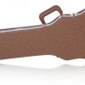 GATOR GW-LP-BROWN - деревянный кейс Les Paul, класс "делюкс", "винтажный" коричневый корпус