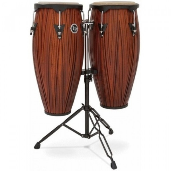 LATIN PERCUSSION LP647NY-CMW Conga Set City конга 11" и 12", стойка в комплекте