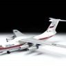 Сборная модель ZVEZDA Российский транспортно-десантный самолет Ил-76 ТД МЧС России, 1/144