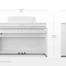 Цифровое пианино Kawai CA501W банкетка в комплекте
