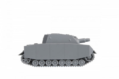 Немецкая САУ "Sturmpanzer IV" 1/100