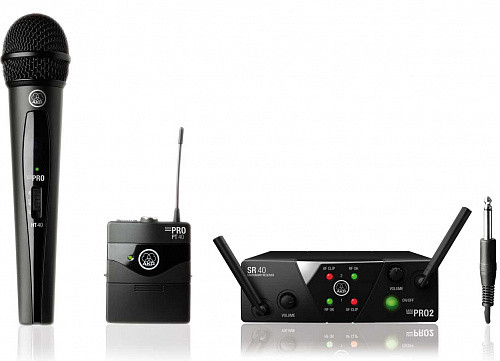 AKG WMS40MINI2MIX ISM2/3 радиосистема вокально-инструментальная с ручным микрофоном