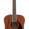 FENDER PM-1 Dreadnought All Mahogany with Case Natural OV Акустическая гитара с кейсом