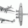 Сборная модель ZVEZDA Немецкий бомбардировщик Ju-88 A4, 1/200
