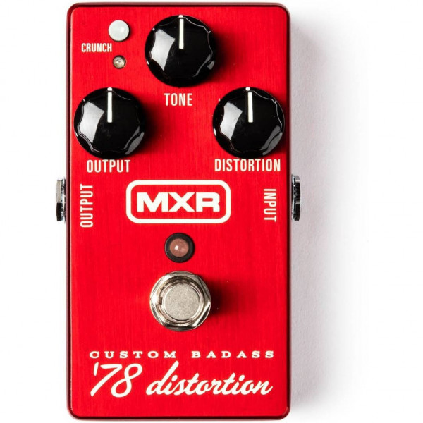 Педаль эффектов DUNLOP MXR BADASS DISTORTION M78