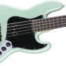 FENDER DLX ACTIVE JAZZ BASS V PF SFP 5-струнная бас-гитара